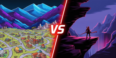 Open Worlds vs. Linear Stories in RPG Games